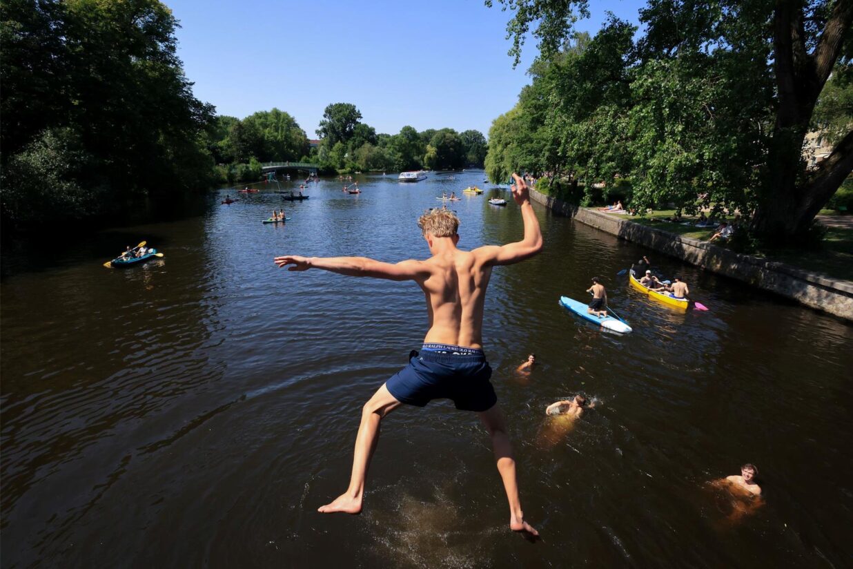 Höchste Temperatur des Tages in Baden-Württemberg gemessen