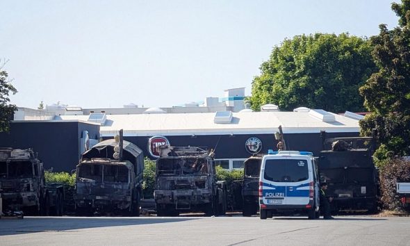 Russischsprachiges Video zu Brandanschlag auf Bundeswehr