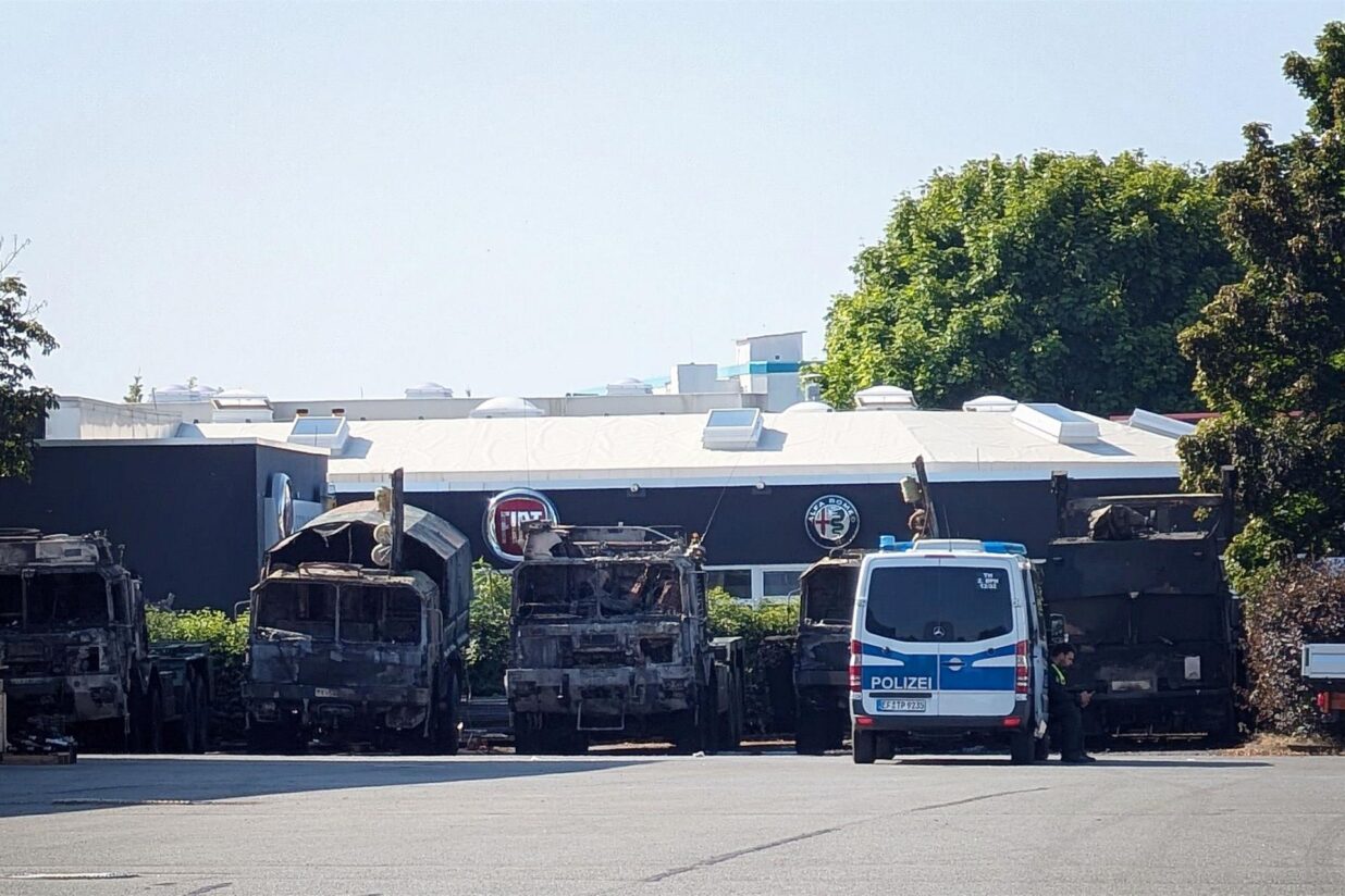 Russischsprachiges Video zu Brandanschlag auf Bundeswehr
