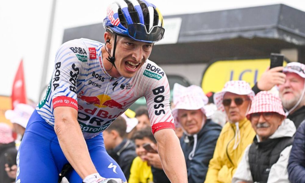 Florian Lipowitz erobert Podiumsplatz bei Bergankunft