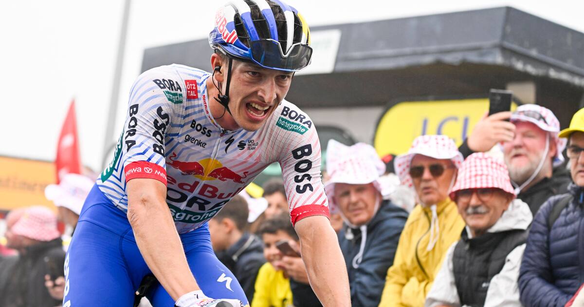 Florian Lipowitz erobert Podiumsplatz bei Bergankunft