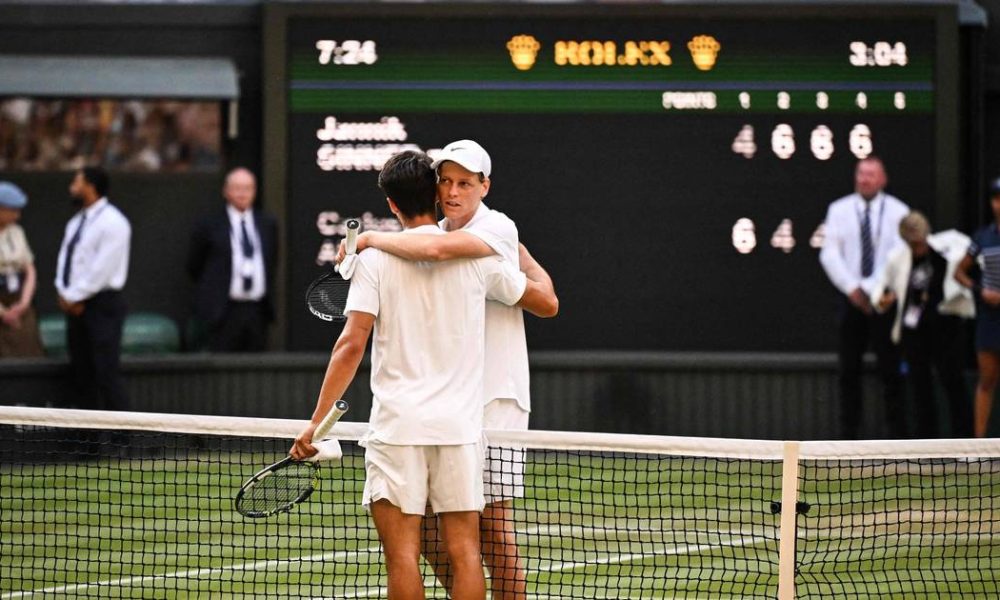 Sinner schlägt Alcaraz im Finale von Wimbledon