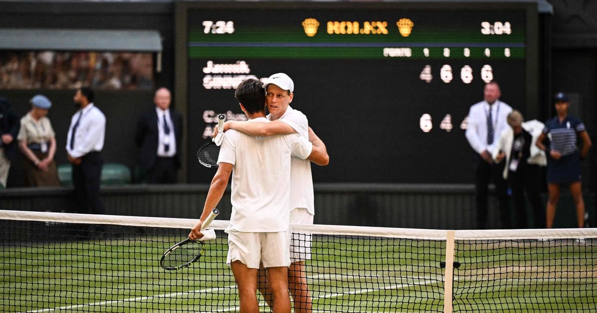 Sinner schlägt Alcaraz im Finale von Wimbledon