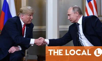 Ukrainian, German leaders hope to sway Trump before Putin summit