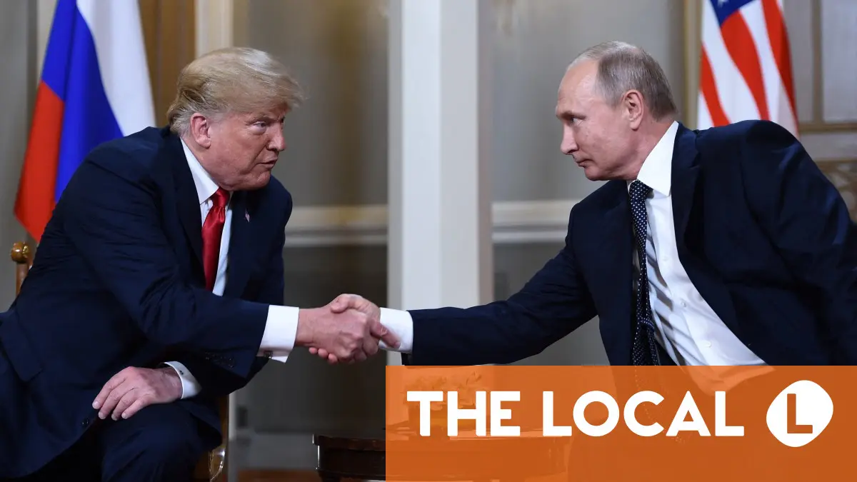 Ukrainian, German leaders hope to sway Trump before Putin summit