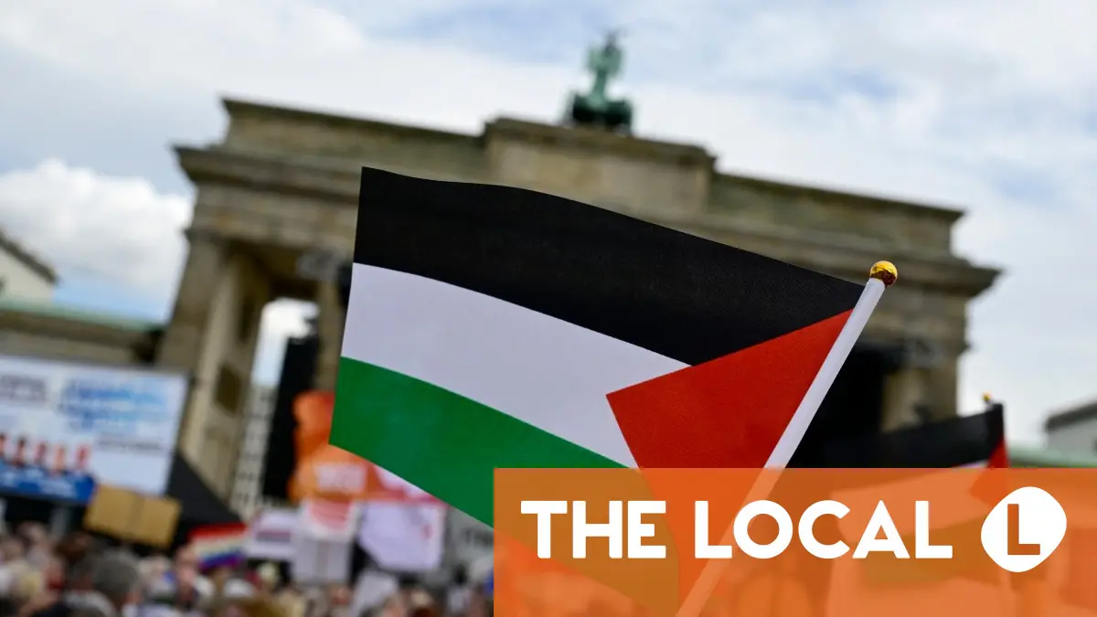 At least 12,000 join pro-Palestinian rally in Berlin