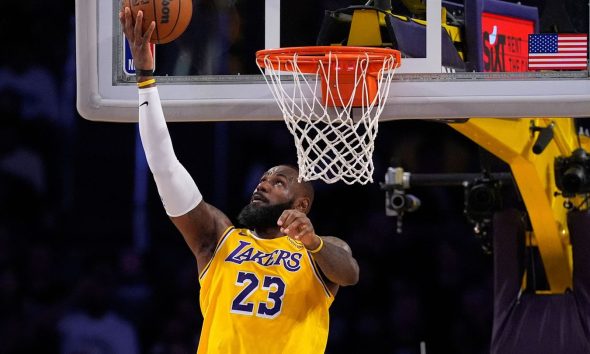 Basketball-Superstar LeBron James hat gerade die 15. China-Tour seiner Karriere beendet. (Archivbild) Foto: Mark J. Terrill/AP/d